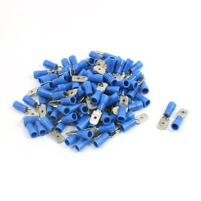 100-Pack Morris Products Morris 11846 Nylon Insulated Blade Terminal .110 x .039 Tab 12-10 Wire Range 
